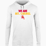 MT. CARMEL HIGH SCHOOL SUNDEVILS <span class="pdp-name-mascot">MT CARMEL SUNDEVILS</span> BSN SPORTS Men's Lightweight Tee Hoodie Front Thumbnail