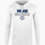 HIllsdale Chargers <span class="pdp-name-mascot">HIllsdale College Chargers</span> BSN SPORTS Men's Lightweight Tee Hoodie Front Thumbnail