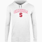 Seminary Cardinals <span class="pdp-name-mascot">Seminary Cardinals</span> BSN SPORTS Men's Lightweight Tee Hoodie Front Thumbnail