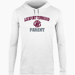 LOCKPORT TOWNSHIP HIGH SCHOOL PORTERS <span class="pdp-name-mascot">LOCKPORT TOWNSHIP PORTERS</span> BSN SPORTS Men's Lightweight Tee Hoodie Front Thumbnail
