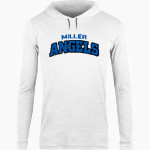 Miller Angels <span class="pdp-name-mascot">Miller Angels</span> BSN SPORTS Men's Lightweight Tee Hoodie Front Thumbnail
