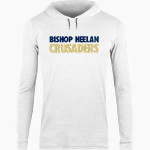 Bishop Heelan Crusaders BSN SPORTS Men's Lightweight Tee Hoodie Front Thumbnail