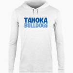 TAHOKA HIGH SCHOOL BULLDOGS <span class="pdp-name-mascot">TAHOKA BULLDOGS</span> BSN SPORTS Men's Lightweight Tee Hoodie Front Thumbnail