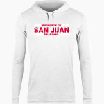 San Juan Spartans <span class="pdp-name-mascot">San Juan Spartans</span> BSN SPORTS Men's Lightweight Tee Hoodie Front Thumbnail