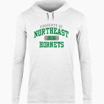 Northeast Hornets BSN SPORTS Men's Lightweight Tee Hoodie Front Thumbnail