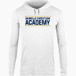 DANVILLE CHRISTIAN ACADEMY WARRIORS <span class="pdp-name-mascot">DANVILLE CHRISTIAN WARRIORS</span> BSN SPORTS Men's Lightweight Tee Hoodie Front Thumbnail