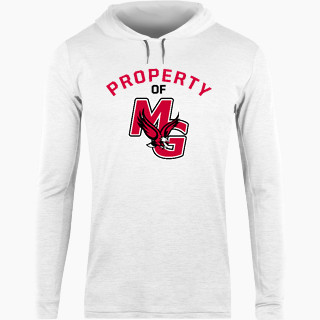 BSN SPORTS Men's Lightweight Tee Hoodie