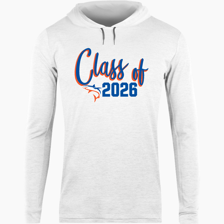 Orange Beach High School Makos BSN SPORTS Men's Lightweight Tee Hoodie