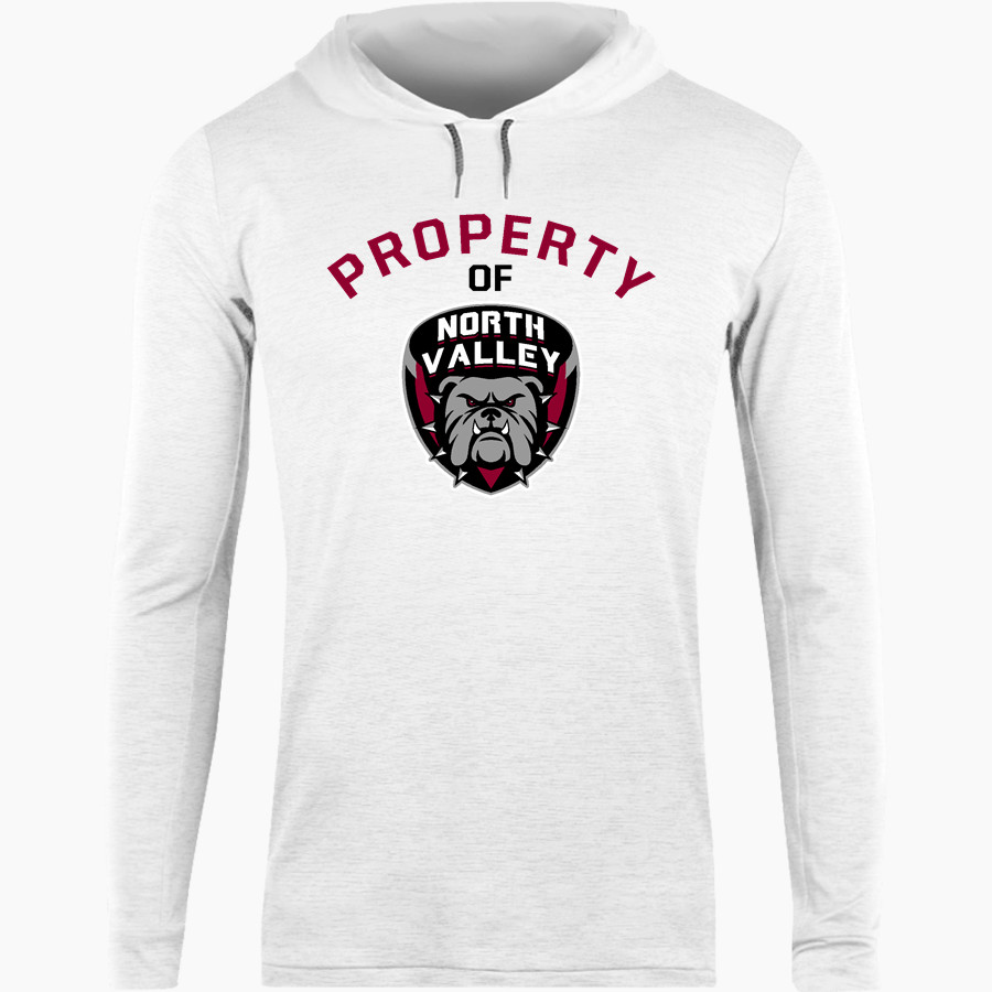 North Valley Bulldogs <span class="pdp-name-mascot">North Valley Baptist School Bulldogs</span> BSN SPORTS Men's Lightweight Tee Hoodie