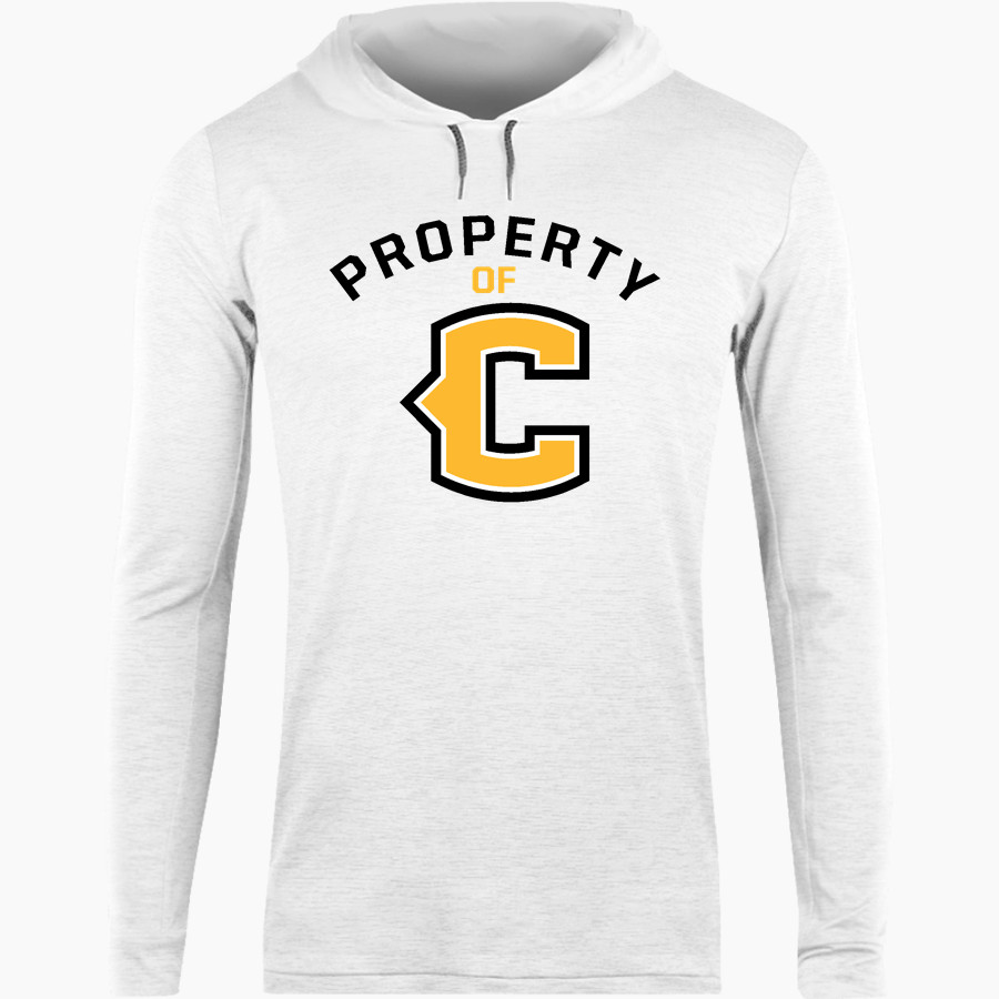 CLINTON HIGH SCHOOL YELLOWJACKETS <span class="pdp-name-mascot">CLINTON YELLOWJACKETS</span> BSN SPORTS Men's Lightweight Tee Hoodie