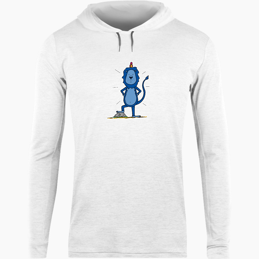 DWIGHT SCHOOL LIONS ONLINE STORE BSN SPORTS Men's Lightweight Tee Hoodie