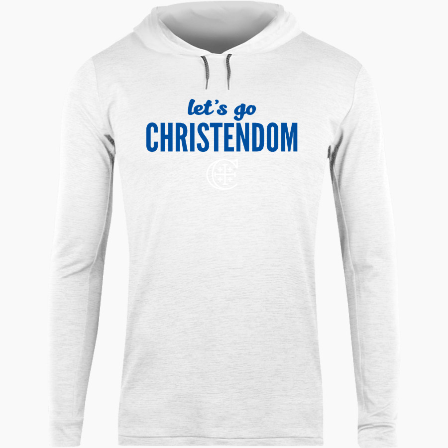 Christendom College Online Store <span class="pdp-name-mascot">Christendom College Crusaders</span> BSN SPORTS Men's Lightweight Tee Hoodie