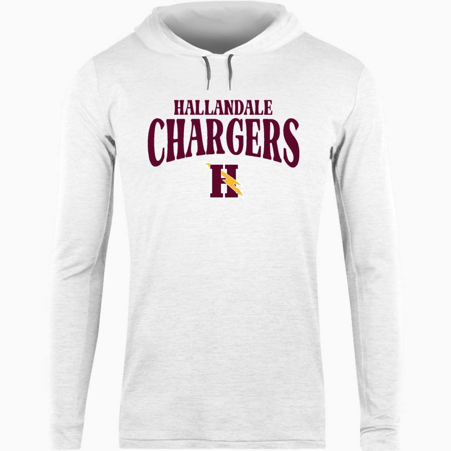 Hallandale Chargers <span class="pdp-name-mascot">Hallandale Chargers</span> BSN SPORTS Men's Lightweight Tee Hoodie