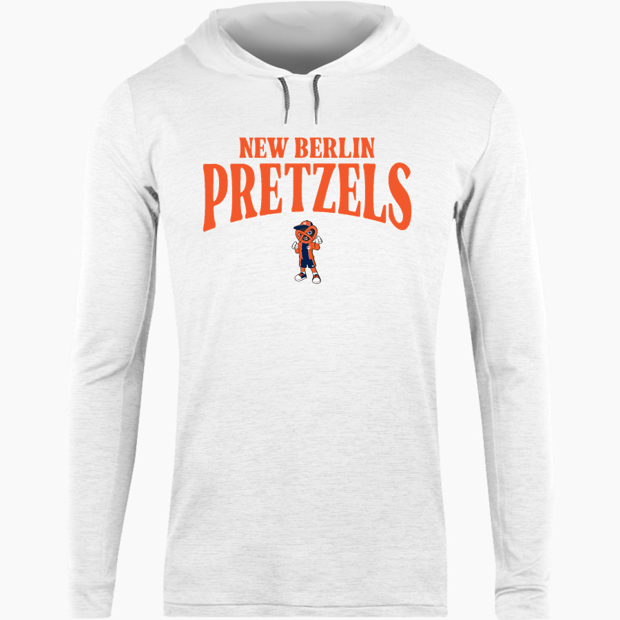 NEW BERLIN HIGH SCHOOL PRETZELS <span class="pdp-name-mascot">NEW BERLIN PRETZELS</span> BSN SPORTS Men's Lightweight Tee Hoodie