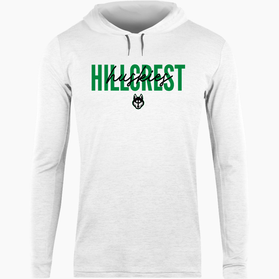 HILLCREST HIGH SCHOOL HUSKIES <span class="pdp-name-mascot">HILLCREST HUSKIES</span> BSN SPORTS Men's Lightweight Tee Hoodie