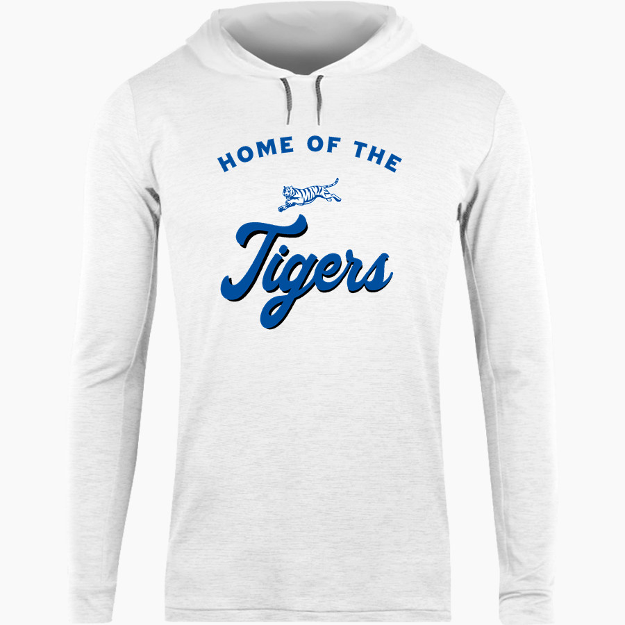 Crow Tigers <span class="pdp-name-mascot">Crow Middle School Tigers</span> BSN SPORTS Men's Lightweight Tee Hoodie