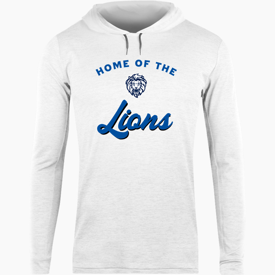 LUSTRE CHRISTIAN HIGH SCHOOL LIONS <span class="pdp-name-mascot">LUSTRE CHRISTIAN LIONS</span> BSN SPORTS Men's Lightweight Tee Hoodie