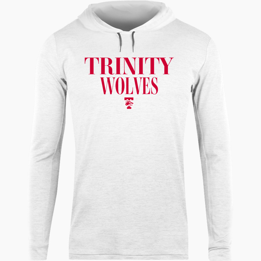 TRINITY HIGH SCHOOL WOLVES BSN SPORTS Men's Lightweight Tee Hoodie