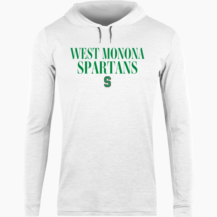 WEST MONONA HIGH SCHOOL SPARTANS <span class="pdp-name-mascot">WEST MONONA SPARTANS</span> BSN SPORTS Men's Lightweight Tee Hoodie