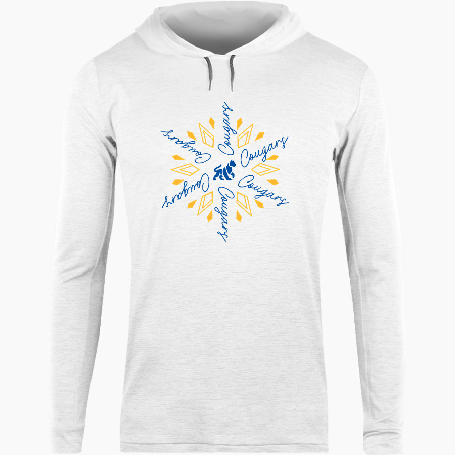 Kreps Cougars BSN SPORTS Men's Lightweight Tee Hoodie