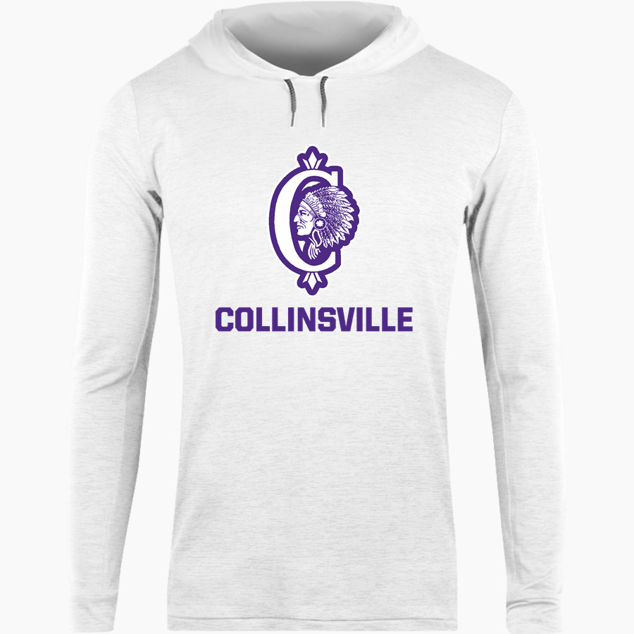 Collinsville Kahoks BSN SPORTS Men's Lightweight Tee Hoodie
