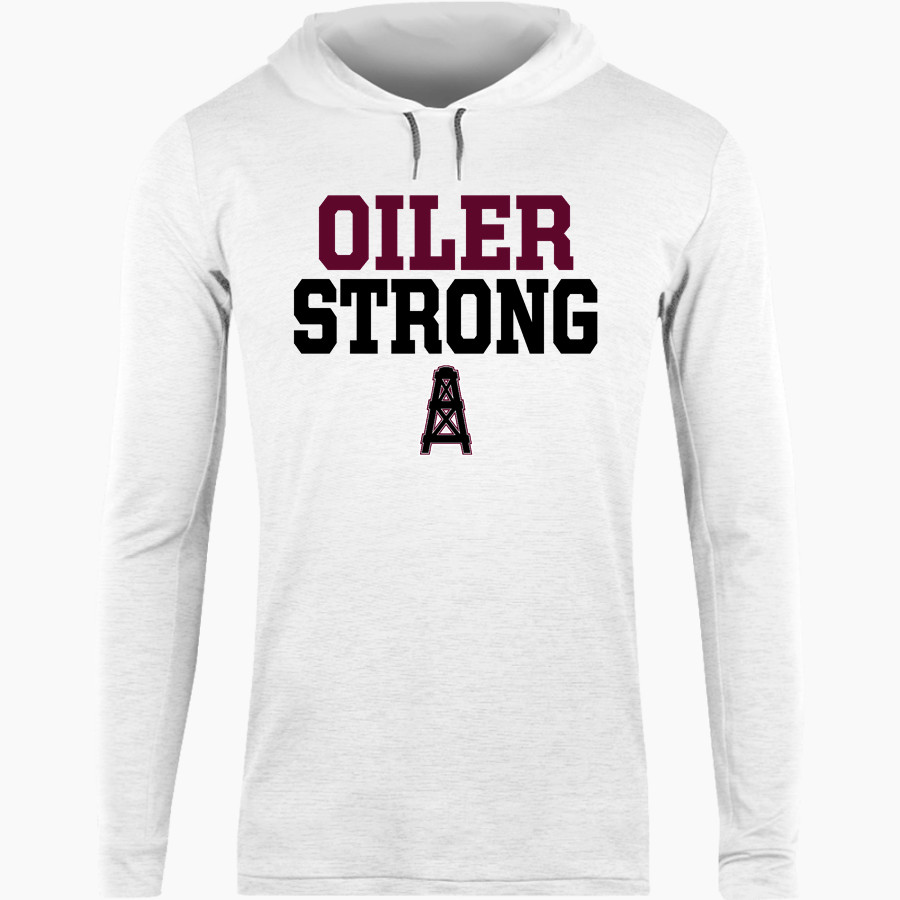 PEARLAND HIGH SCHOOL OILERS BSN SPORTS Men's Lightweight Tee Hoodie