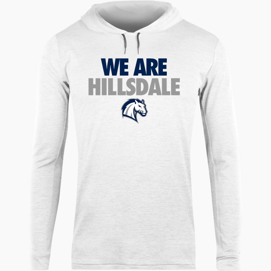 HIllsdale Chargers <span class="pdp-name-mascot">HIllsdale College Chargers</span> BSN SPORTS Men's Lightweight Tee Hoodie