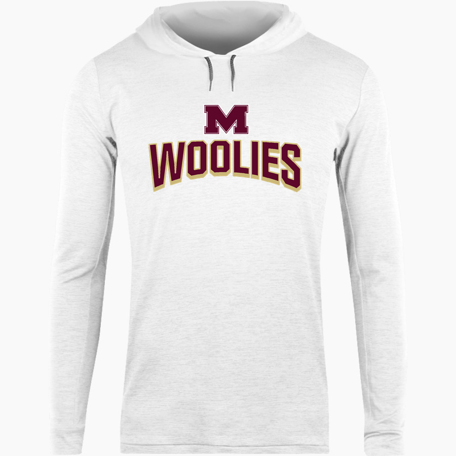 MILLBURY SR HIGH SCHOOL WOOLIES <span class="pdp-name-mascot">MILLBURY MEMORIAL WOOLIES</span> BSN SPORTS Men's Lightweight Tee Hoodie