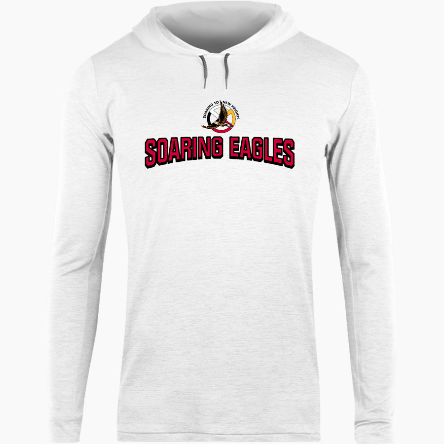Hannahville Soaring Eagles <span class="pdp-name-mascot">Hannahville Indian School Eagles</span> BSN SPORTS Men's Lightweight Tee Hoodie