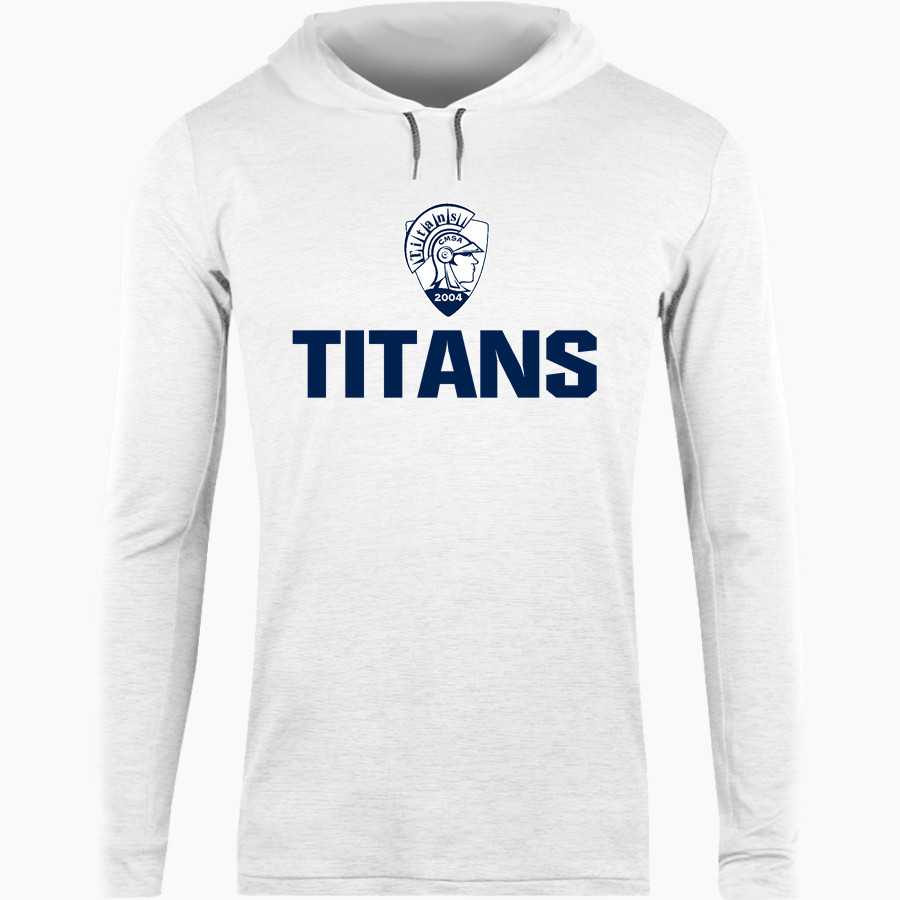 CHICAGO MATH & SCIENCE ACADEMY TITANS <span class="pdp-name-mascot">CHICAGO MATH & SCIENCE TITANS</span> BSN SPORTS Men's Lightweight Tee Hoodie