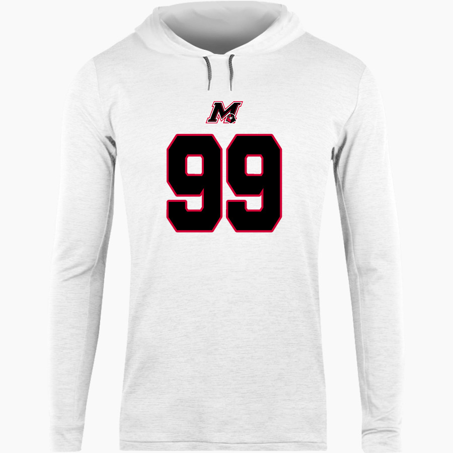 MYRTLE HIGH SCHOOL HAWKS BSN SPORTS Men's Lightweight Tee Hoodie