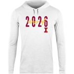 ITHACA HIGH SCHOOL LITTLE RED <span class="pdp-name-mascot">ITHACA LITTLE RED</span> BSN SPORTS Men's Lightweight Tee Hoodie Front Thumbnail