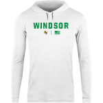 WINDSOR HIGH SCHOOL YELLOW JACKETS <span class="pdp-name-mascot">WINDSOR YELLOW JACKETS</span> BSN SPORTS Men's Lightweight Tee Hoodie Front Thumbnail