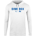 DIME BOX HIGH SCHOOL LONGHORNS <span class="pdp-name-mascot">DIME BOX LONGHORNS</span> BSN SPORTS Men's Lightweight Tee Hoodie Front Thumbnail