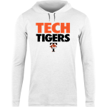Tech High School Tigers <span class="pdp-name-mascot">Tech High School</span> BSN SPORTS Men's Lightweight Tee Hoodie Front Thumbnail