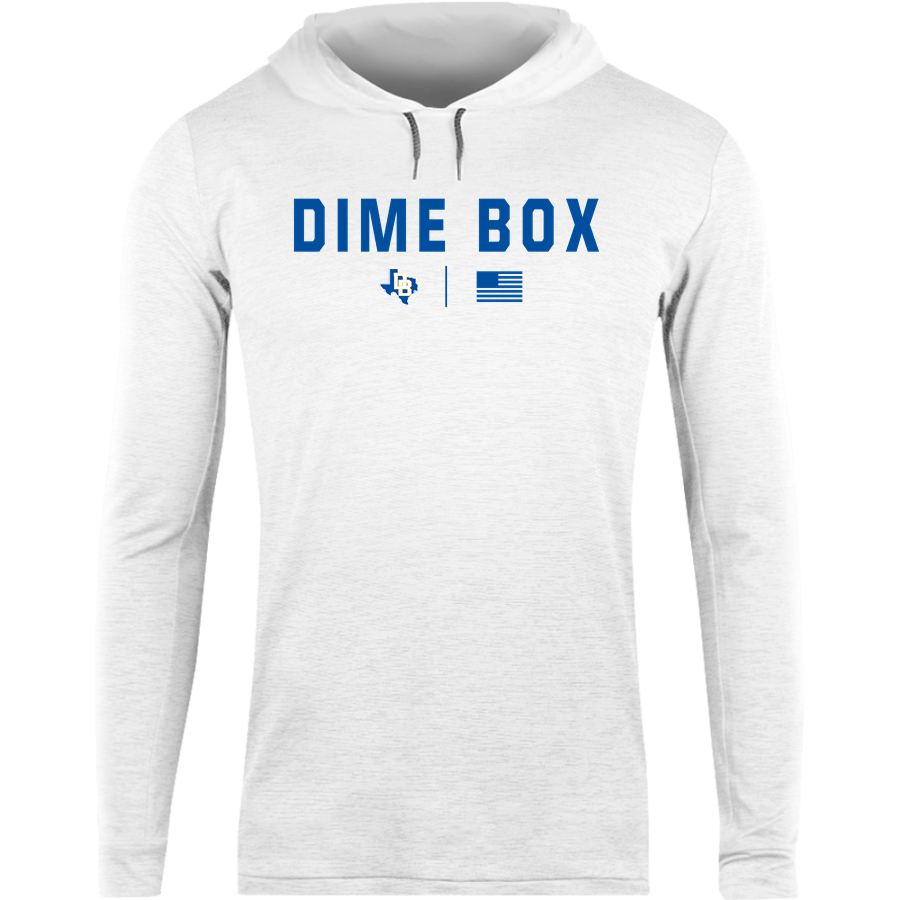 DIME BOX HIGH SCHOOL LONGHORNS <span class="pdp-name-mascot">DIME BOX LONGHORNS</span> BSN SPORTS Men's Lightweight Tee Hoodie
