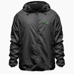 Delta College Pioneers BSN SPORTS Men's Full Zip Feather Weight Jacket Front Thumbnail