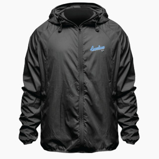 BSN SPORTS Men's Full Zip Feather Weight Jacket