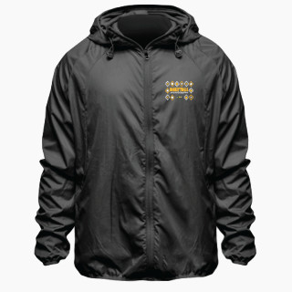 BSN SPORTS Men's Full Zip Feather Weight Jacket