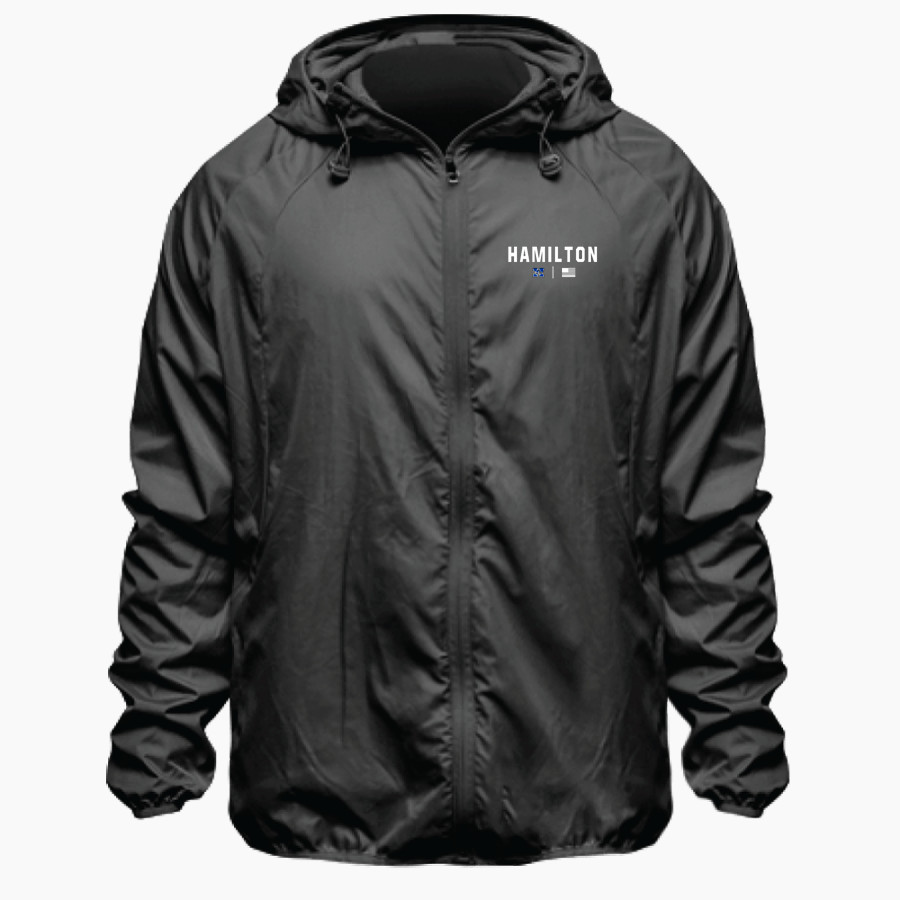 Hamilton Big Blue <span class="pdp-name-mascot">Hamilton Bull Dogs</span> BSN SPORTS Men's Full Zip Feather Weight Jacket