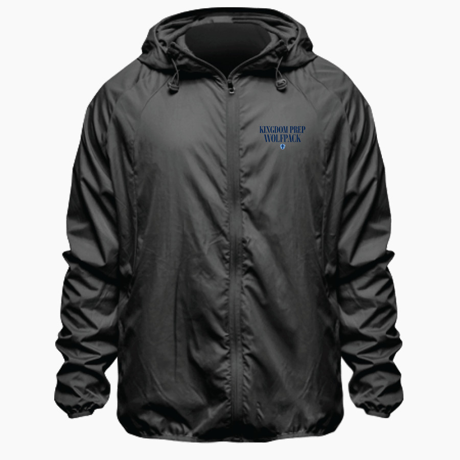 Kingdom Prep Wolfpack <span class="pdp-name-mascot">Kingdom Prep Wolfpack</span> BSN SPORTS Men's Full Zip Feather Weight Jacket