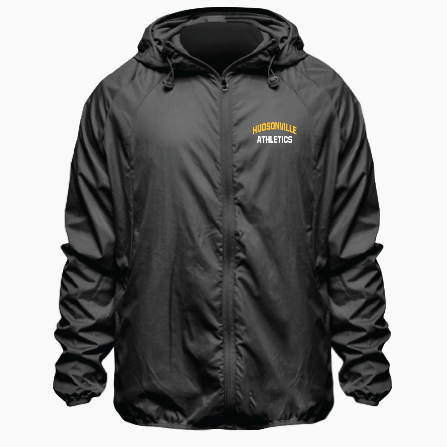 HUDSONVILLE HIGH SCHOOL EAGLES <span class="pdp-name-mascot">HUDSONVILLE EAGLES</span> BSN SPORTS Men's Full Zip Feather Weight Jacket