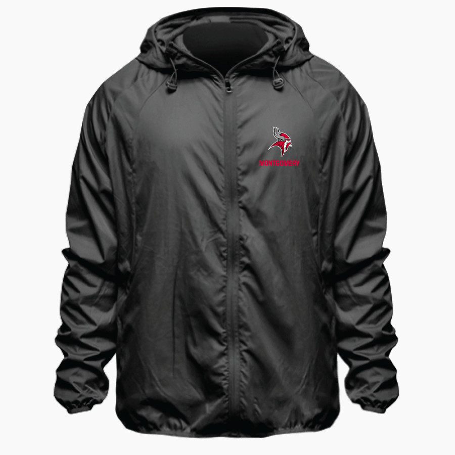 Montgomery Vikings BSN SPORTS Men's Full Zip Feather Weight Jacket