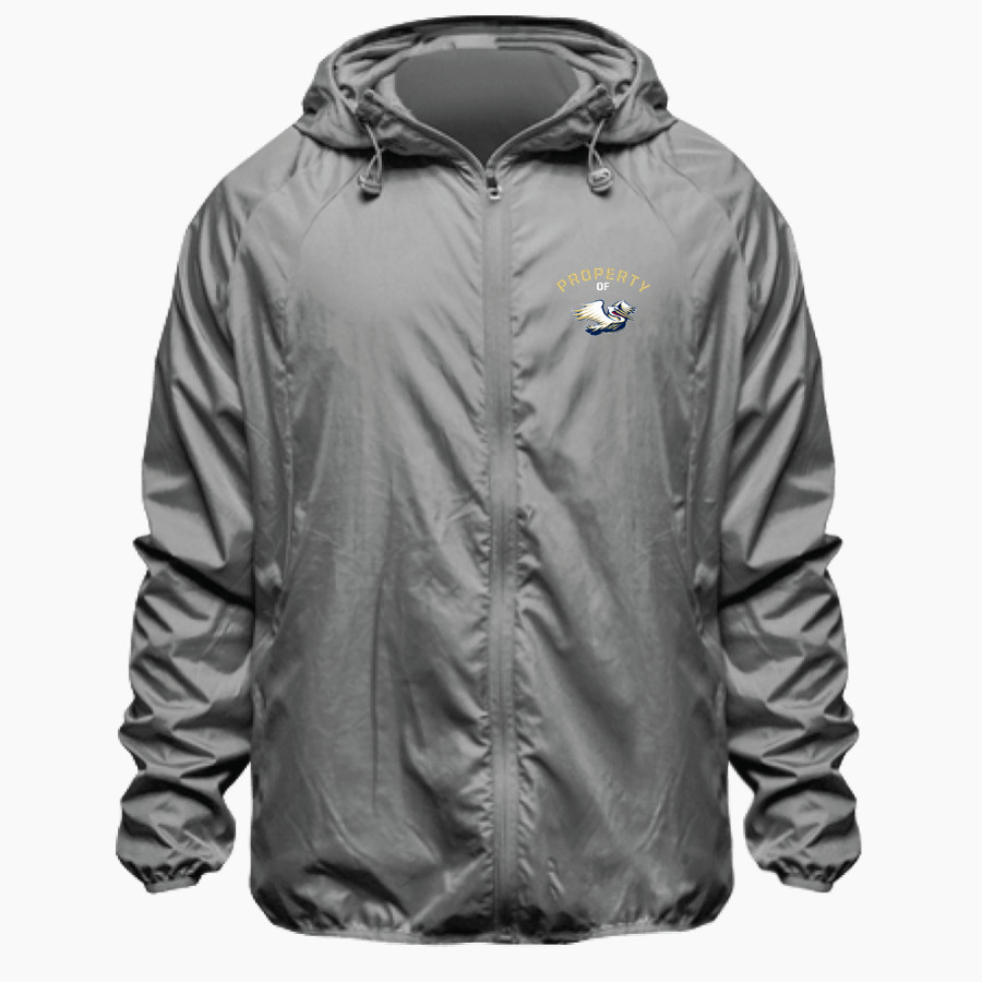 Morris Jeff Pelicans <span class="pdp-name-mascot">Morris Jeff Pelicans</span> BSN SPORTS Men's Full Zip Feather Weight Jacket