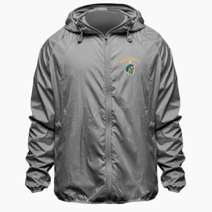 HIGHLAND HIGH SCHOOL TROJANS <span class="pdp-name-mascot">HIGHLAND TROJANS</span> BSN SPORTS Men's Full Zip Feather Weight Jacket