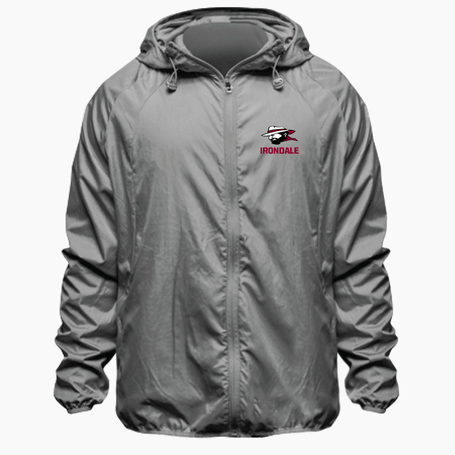 Irondale Mounties <span class="pdp-name-mascot">Irondale Mounties</span> BSN SPORTS Men's Full Zip Feather Weight Jacket
