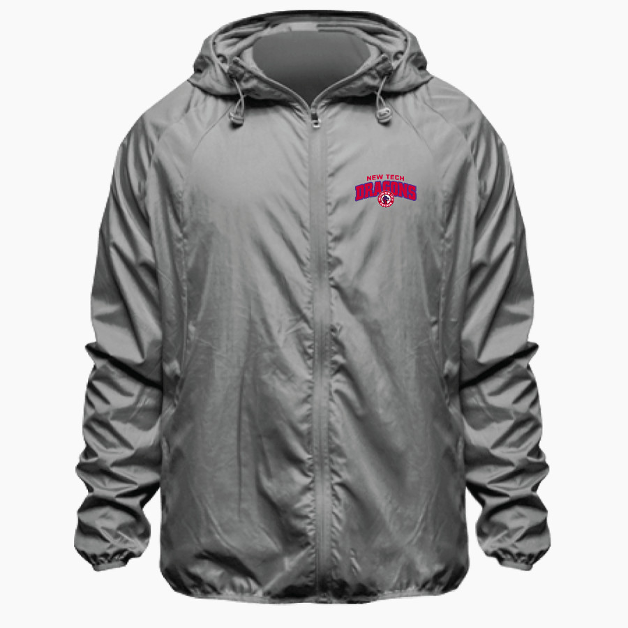 NEW TECH DRAGONS <span class="pdp-name-mascot">NEW TECH HIGH SCHOOL DRAGONS</span> BSN SPORTS Men's Full Zip Feather Weight Jacket