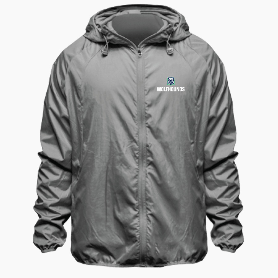 St. Patrick's Academy Wolfhounds <span class="pdp-name-mascot">Great Falls Central Catholic H S Mustangs</span> BSN SPORTS Men's Full Zip Feather Weight Jacket