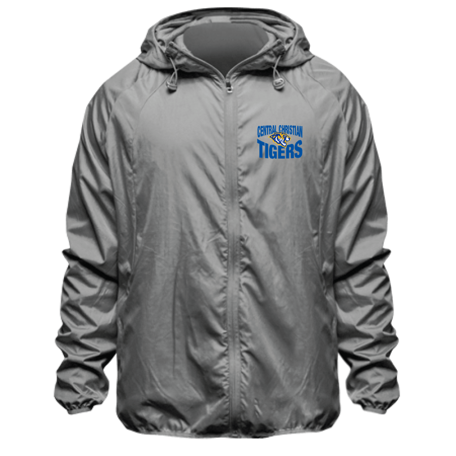 Central Christian Tigers <span class="pdp-name-mascot">Central Christian College Tigers</span> BSN SPORTS Men's Full Zip Feather Weight Jacket