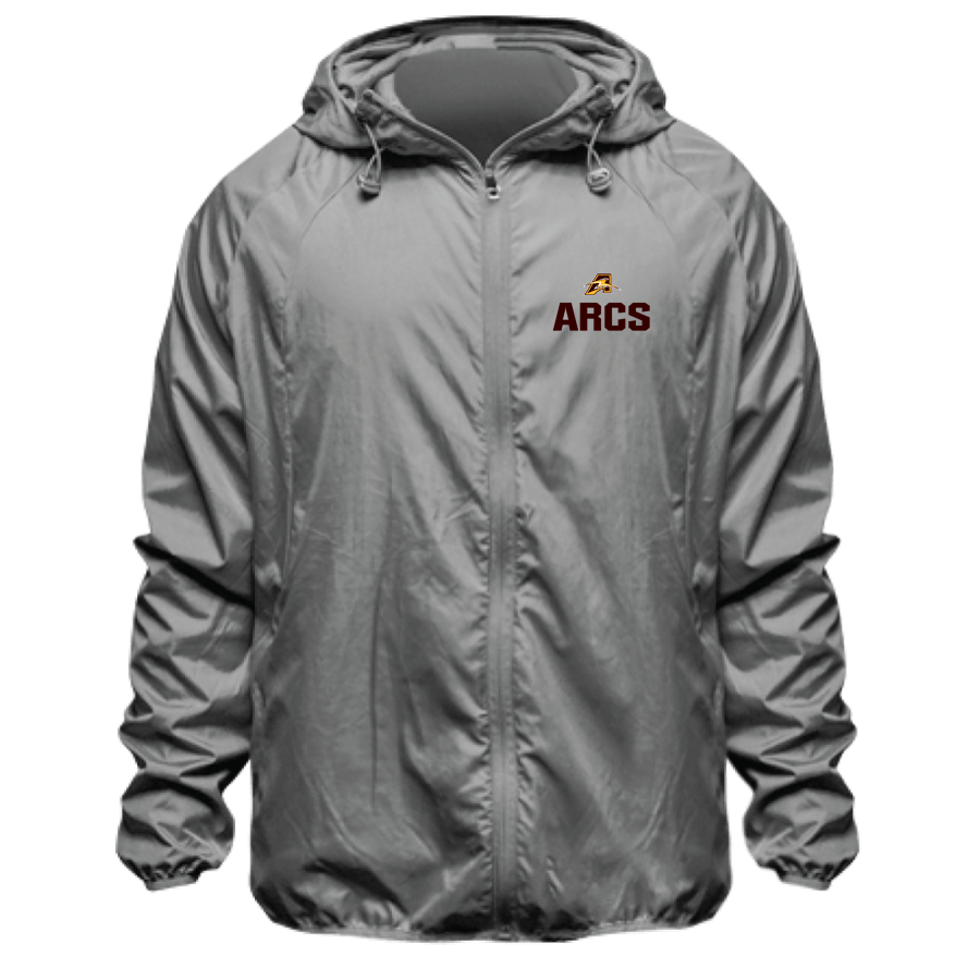 Brush Arcs <span class="pdp-name-mascot">Charles F Brush High School Arcs</span> BSN SPORTS Men's Full Zip Feather Weight Jacket